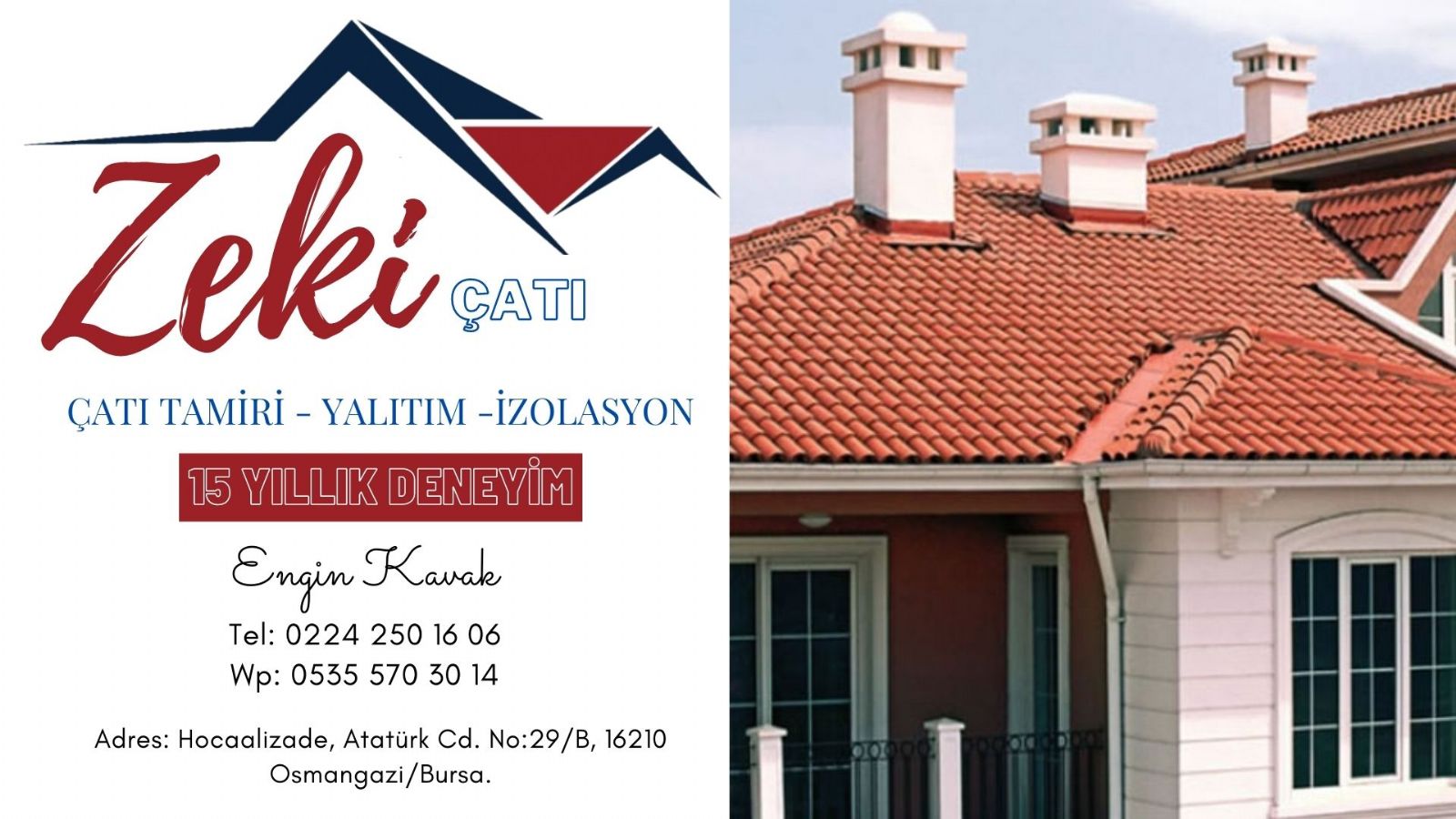 Bursa Çatı Oluk Tamiri